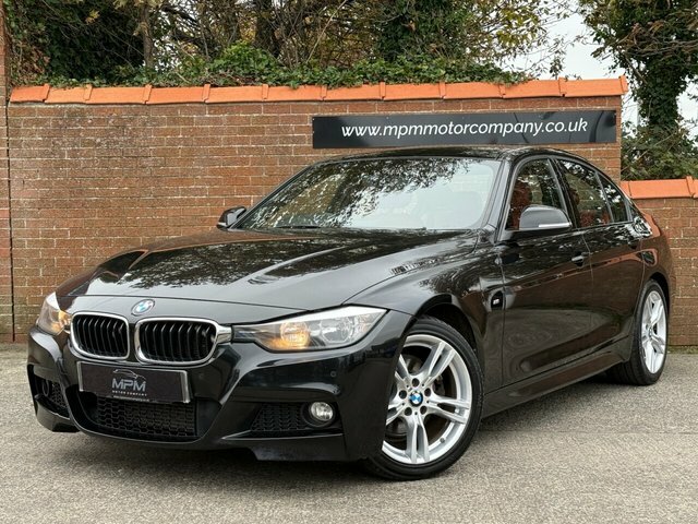BMW 3 Series 3.0 330D M Sport Saloon Euro 5 S SC14BUJ Black #2