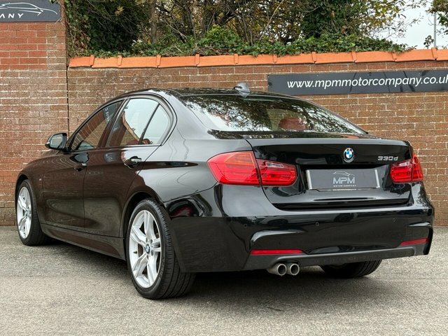 BMW 3 Series 3.0 330D M Sport Saloon Euro 5 S SC14BUJ Black #6