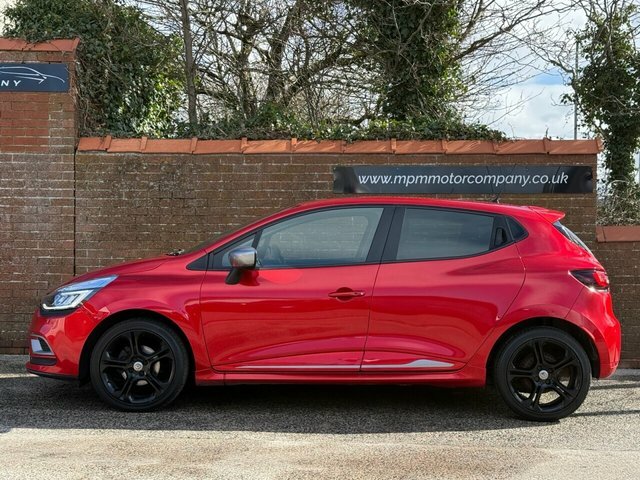 Renault Clio 0.9 Tce Gt Line Hatchback Euro 6 SD69FGG Red #4