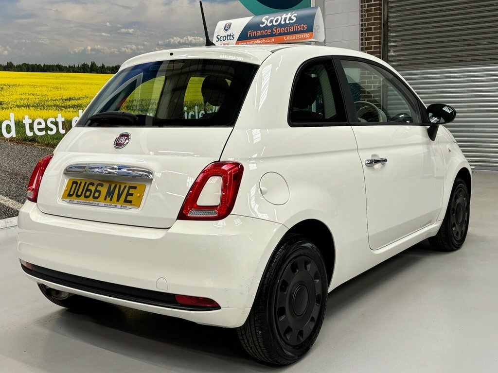 Fiat 500 1L Pop DU66MVE White #5