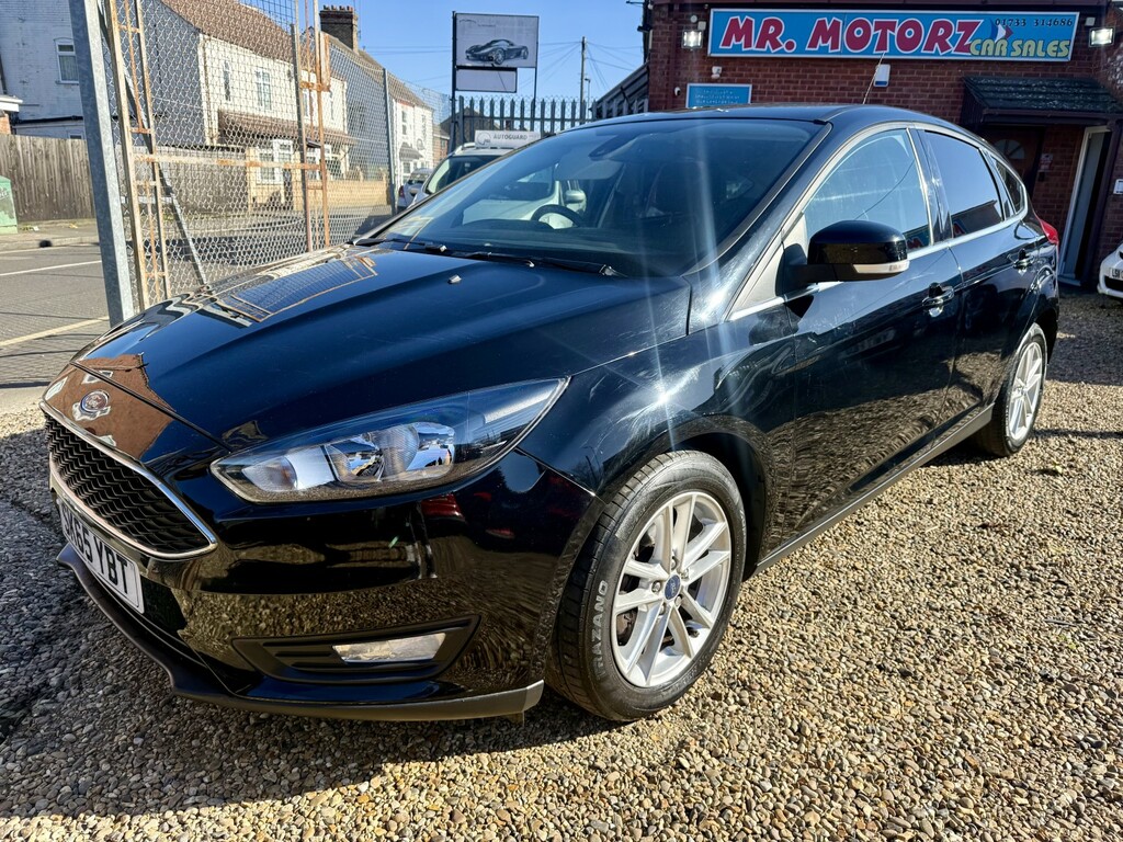 Ford Focus 1.0 T Ecoboost Zetec 2015 SK65YBT Black #2