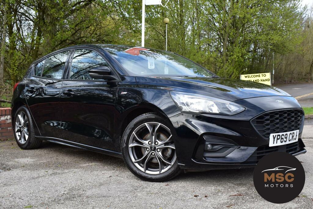Ford Focus 1.0T Ecoboost St-line Hatchback YP69CRJ Black #2