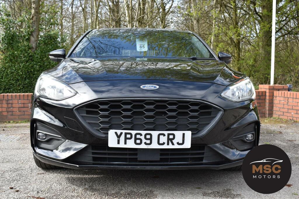 Ford Focus 1.0T Ecoboost St-line Hatchback YP69CRJ Black #4