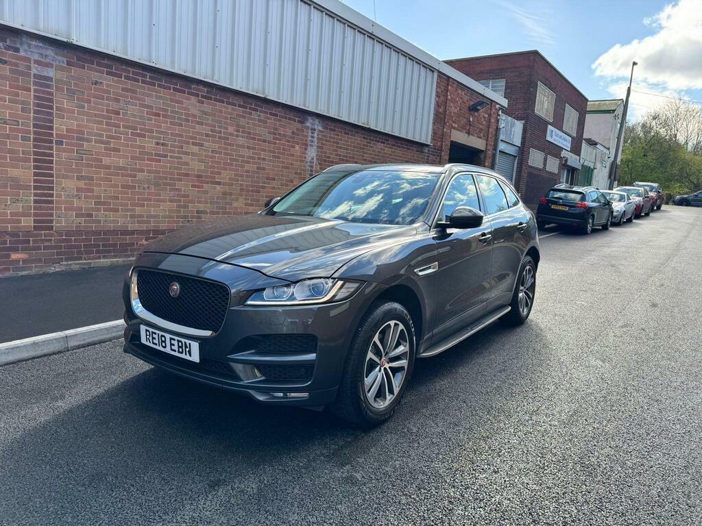 Jaguar F-Pace 2.0 D240 Portfolio Awd Euro 6 S S RE18EBN Grey #2
