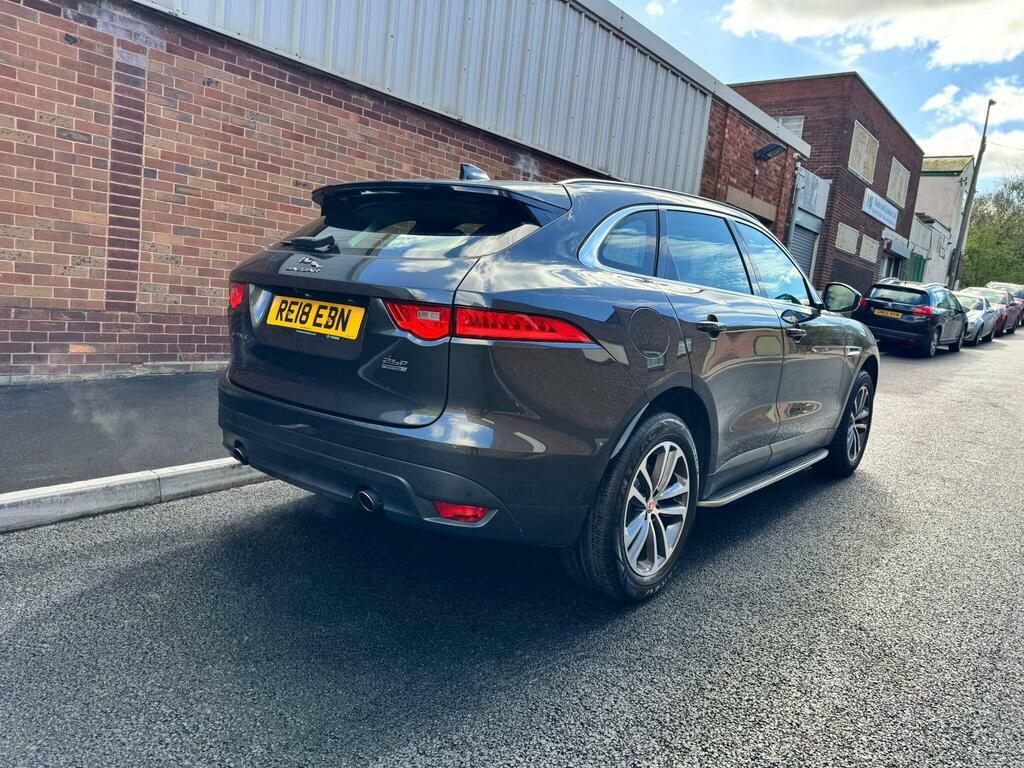 Jaguar F-Pace 2.0 D240 Portfolio Awd Euro 6 S S RE18EBN Grey #6