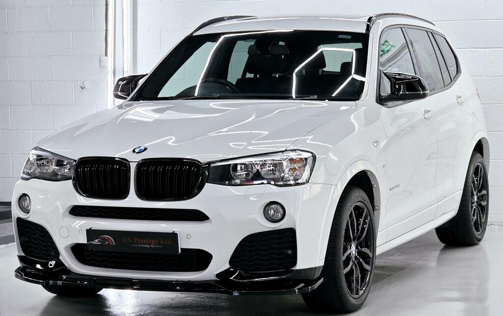 BMW X3 2.0 20D M Sport Xdrive Euro 6 Ss White #3