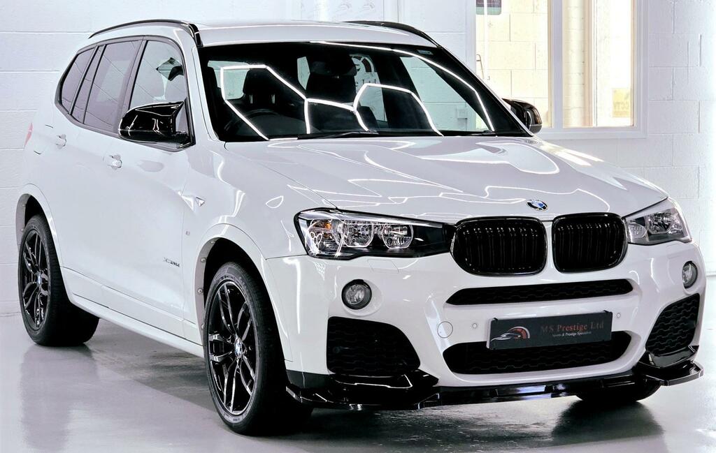 BMW X3 2.0 20D M Sport Xdrive Euro 6 Ss White #4