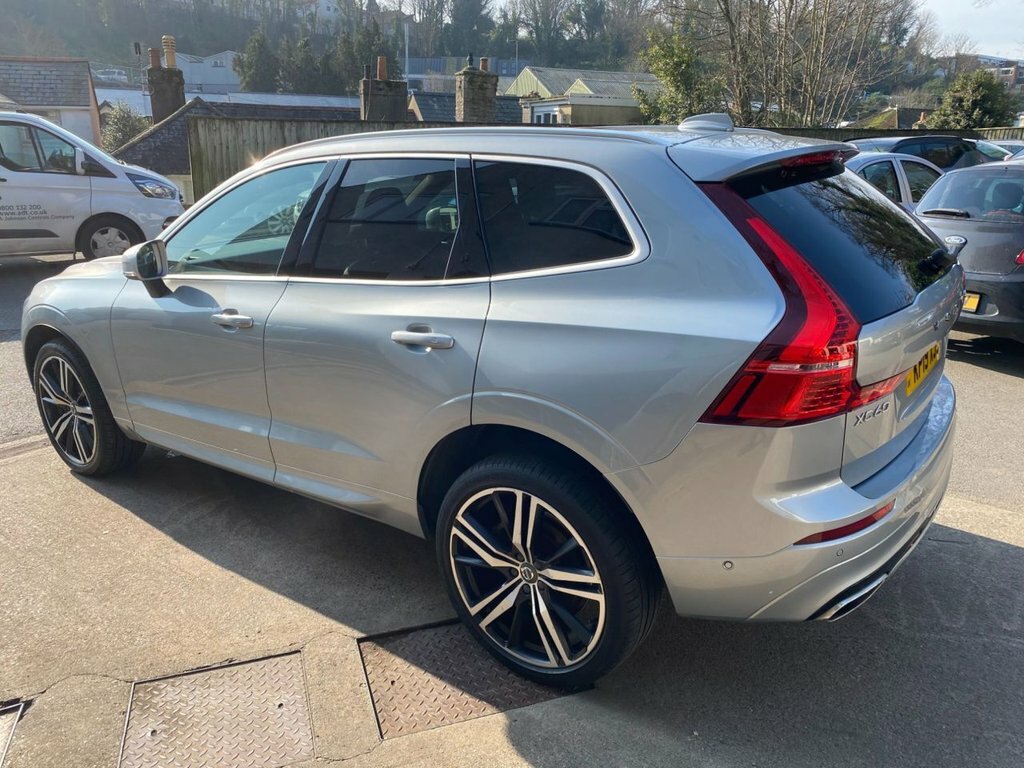 Volvo XC60 2019 2.0 D5 Powerpulse R-design Pro Suv KP19XJJ Silver #3
