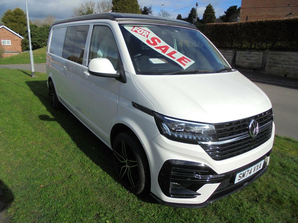 Volkswagen Transporter 2.0 Tdi T32 Highline Kombi Double Cab M SM74VXA White #3