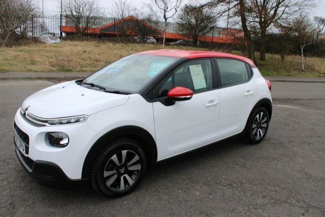 Citroen C3 2018 1.2 Puretech Feel 2018,Bluetooth,dab,cruise,a KO67ZPU White #6