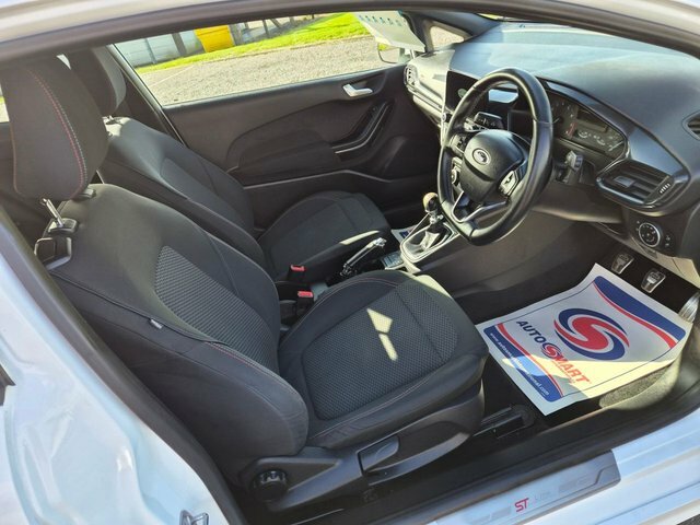 Ford Fiesta 2018 1.0T St-line 2018,1 Owner,18diamond Cut Allo SC18WEU White #6