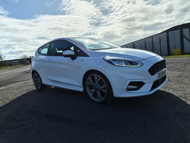 Ford Fiesta 2018 1.0T St-line 2018,1 Owner,18diamond Cut Allo SC18WEU White #4
