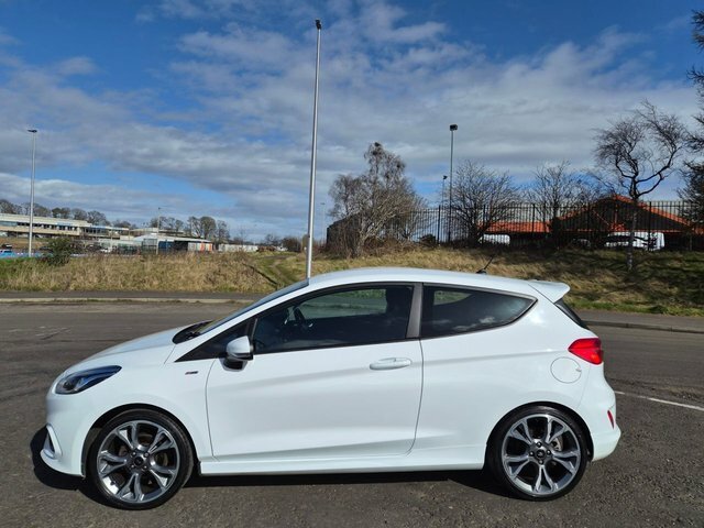Ford Fiesta 2018 1.0T St-line 2018,1 Owner,18diamond Cut Allo White