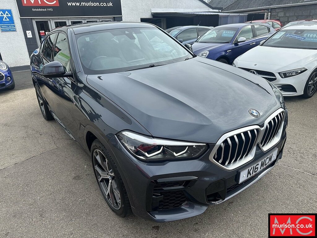 BMW X6 30D Mht M Sport Grey #4