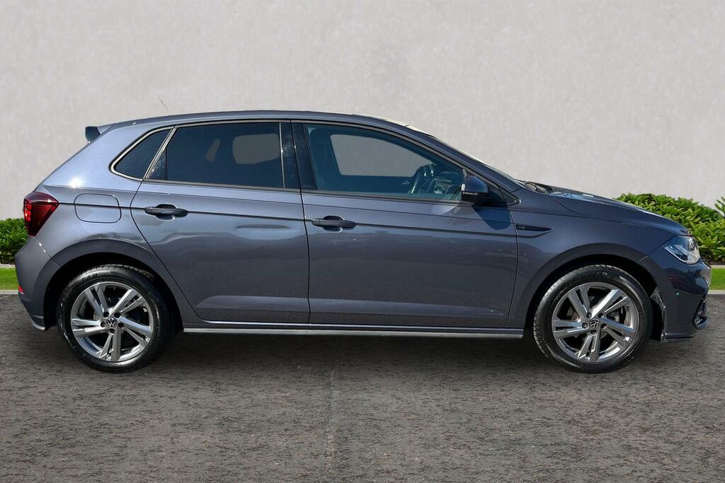 Volkswagen Polo 1.0 Tsi R-line WH73HHX Grey #4