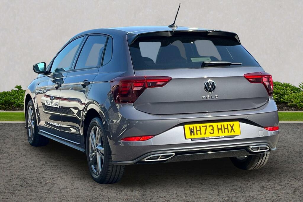 Volkswagen Polo 1.0 Tsi R-line WH73HHX Grey #3