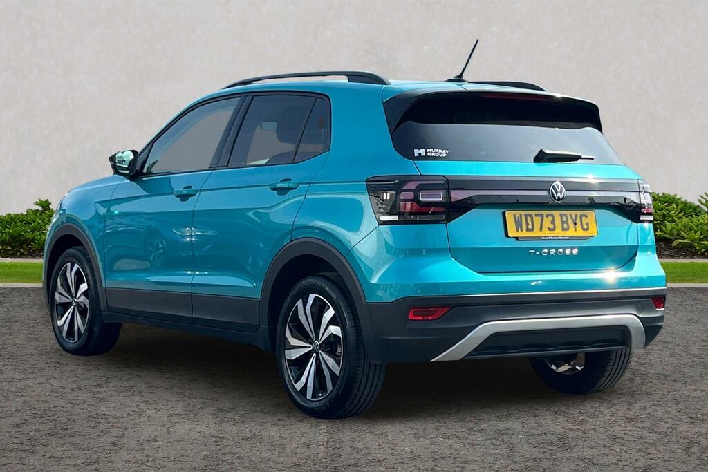 Volkswagen T-Cross 1.0 Tsi 110 Black Edition WD73BYG Blue #3