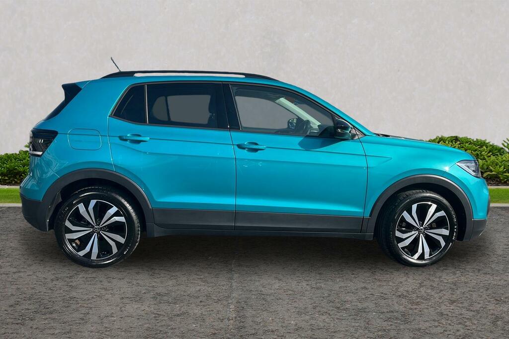 Volkswagen T-Cross 1.0 Tsi 110 Black Edition WD73BYG Blue #4
