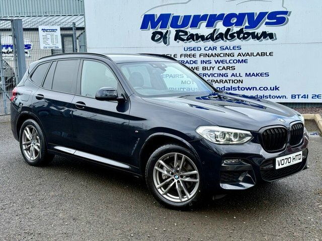 BMW X3 2020 2.0 20D M Sport Suv Xdrive Eu Black