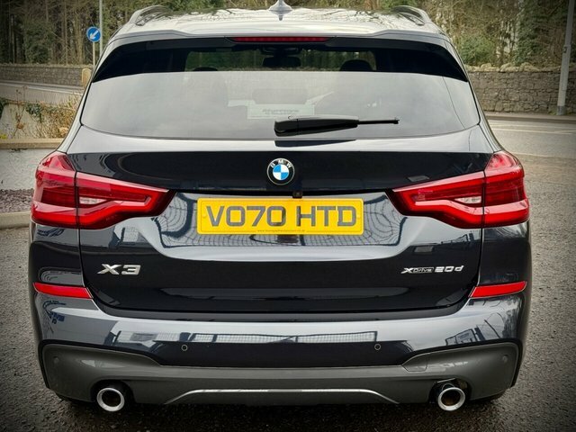 BMW X3 2020 2.0 20D M Sport Suv Xdrive Eu VO70HTD Black #6