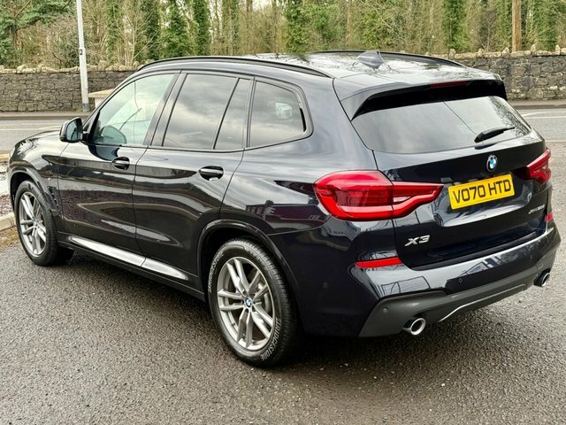 BMW X3 2020 2.0 20D M Sport Suv Xdrive Eu VO70HTD Black #4