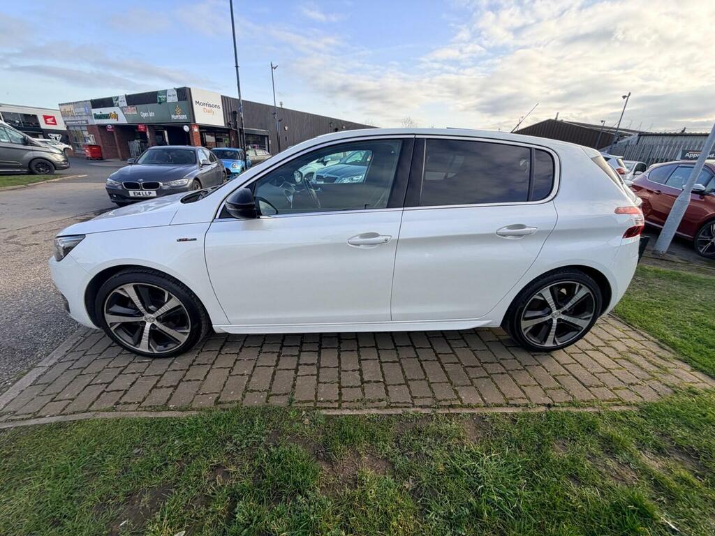 Peugeot 308 Hatchback 1.2 Puretech Gt Line Euro 6 Ss 2 White #5