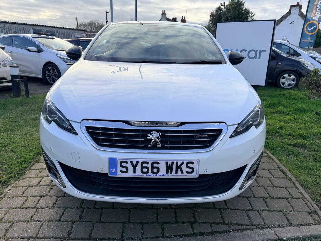 Peugeot 308 Hatchback 1.2 Puretech Gt Line Euro 6 Ss 2 White #2
