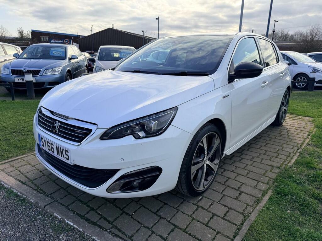 Peugeot 308 Hatchback 1.2 Puretech Gt Line Euro 6 Ss 2 White #3