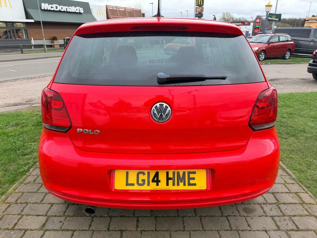 Volkswagen Polo Hatchback 1.4 Match Edition Euro 5 201414 LG14HME Red #6