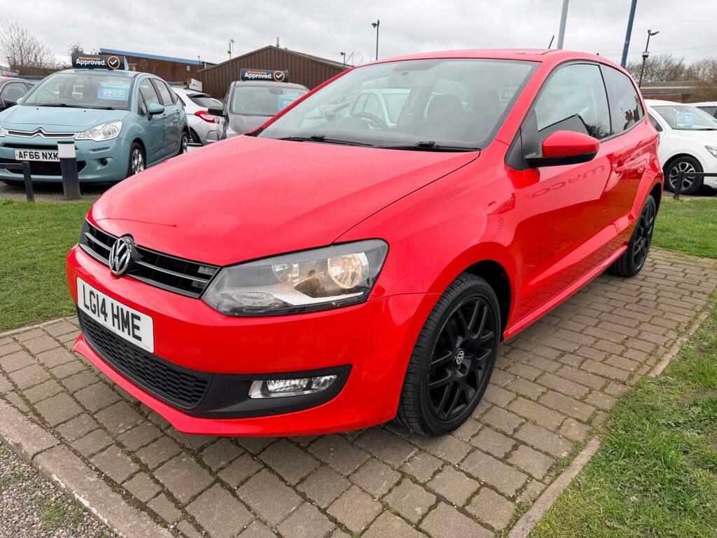 Volkswagen Polo Hatchback 1.4 Match Edition Euro 5 201414 LG14HME Red #3
