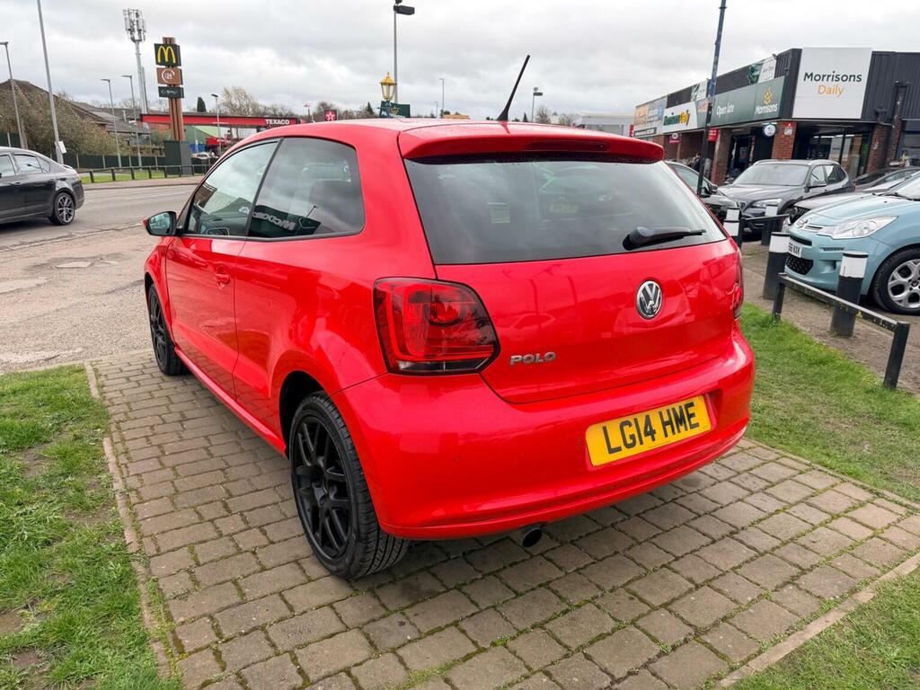 Volkswagen Polo Hatchback 1.4 Match Edition Euro 5 201414 LG14HME Red #4