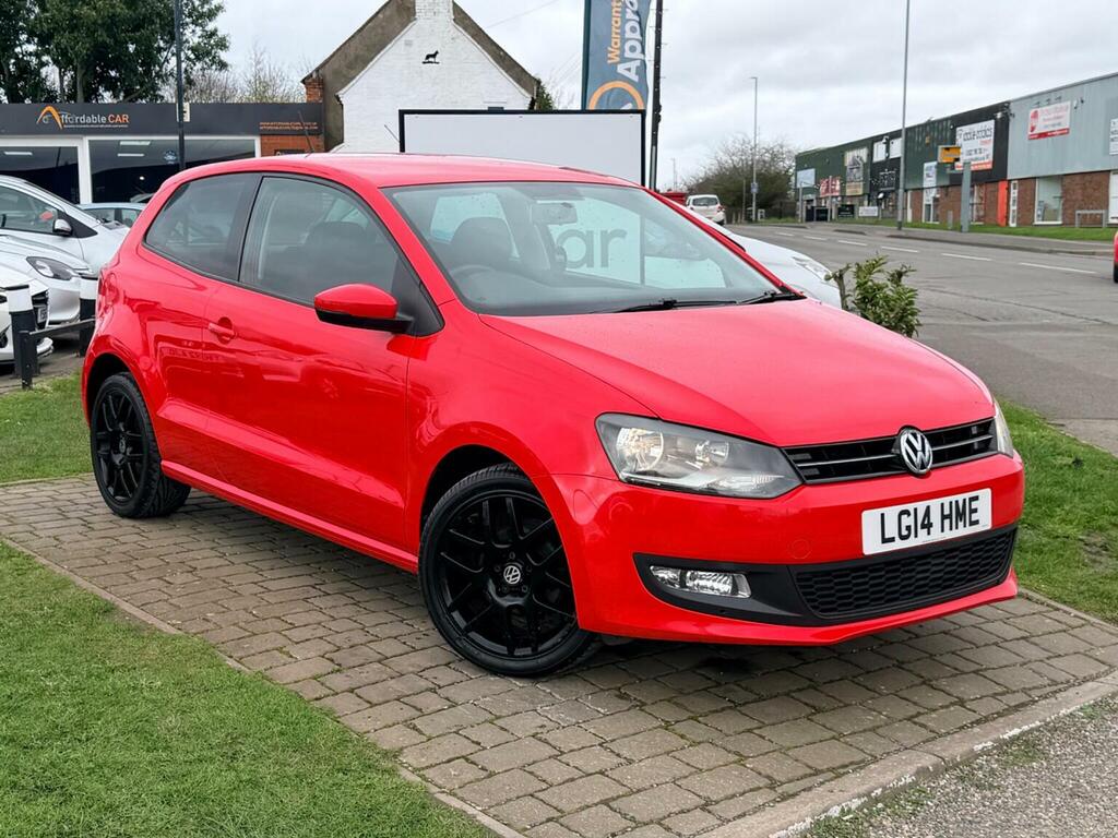 Volkswagen Polo Hatchback 1.4 Match Edition Euro 5 201414 Red