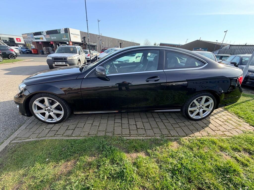 Mercedes-Benz C Class Coupe 2.1 C250 Cdi Blueefficiency Amg Sport Euro 5 HJ13VWG Black #5