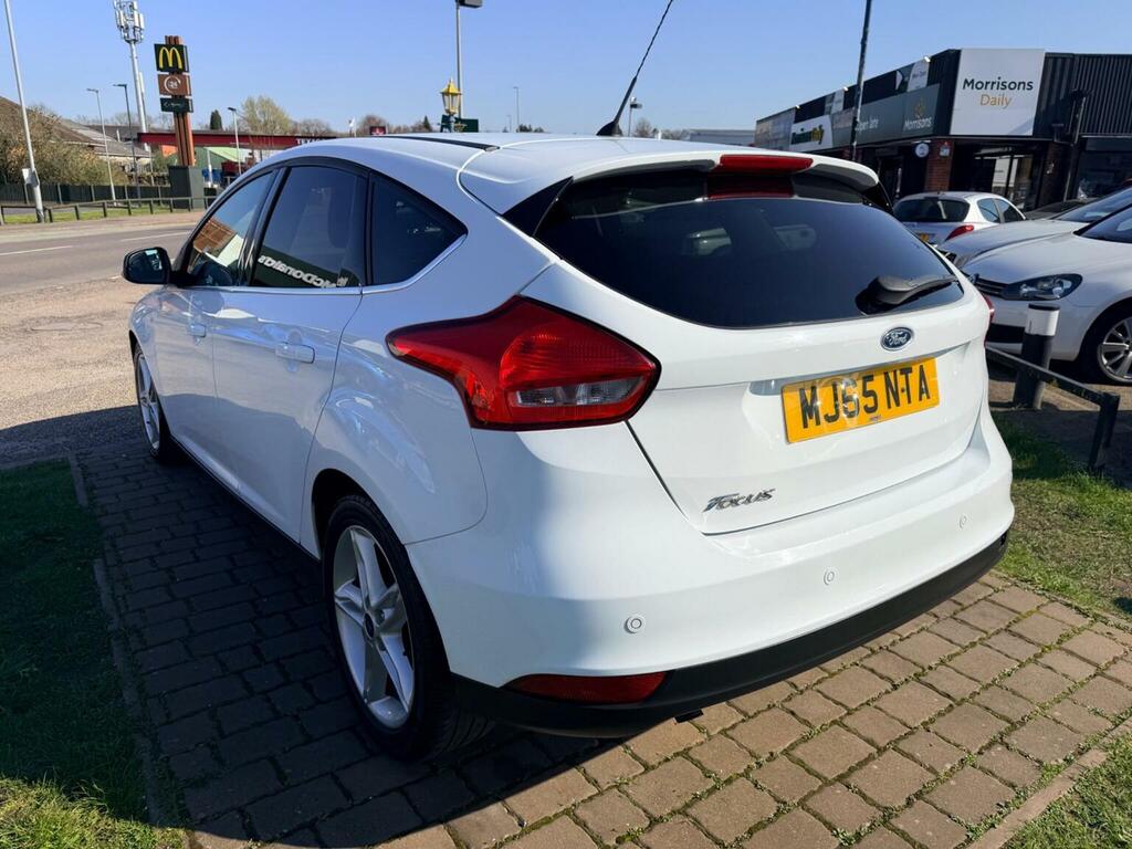 Ford Focus Hatchback 1.5 Tdci Zetec Euro 6 Ss 201565 MJ65NTA White #4