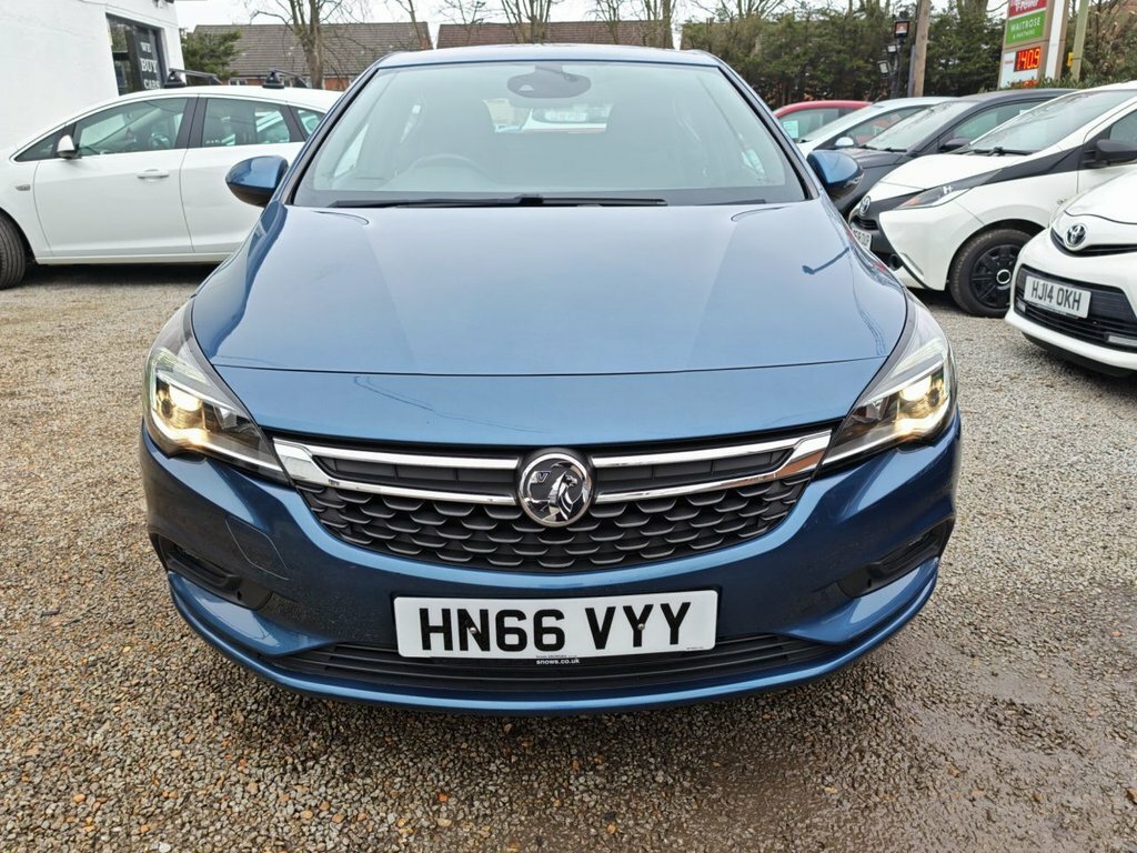 Vauxhall Astra 1L Sri HN66VYY Blue #2