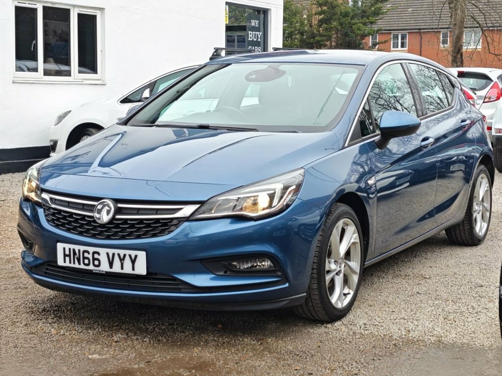 Vauxhall Astra 1L Sri HN66VYY Blue #3