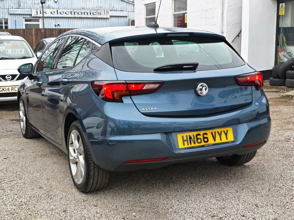 Vauxhall Astra 1L Sri HN66VYY Blue #5