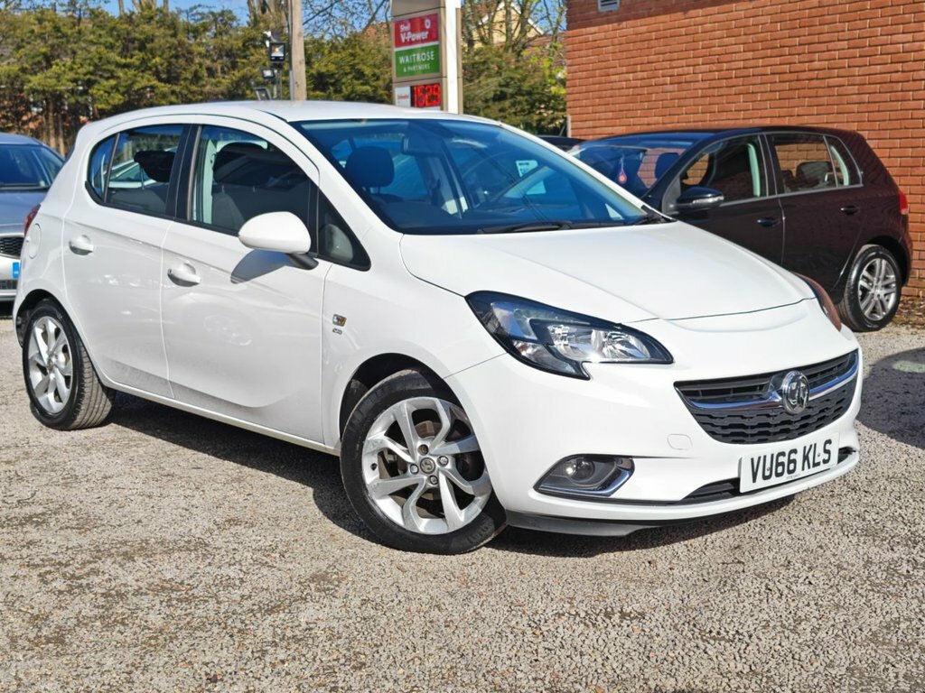 Vauxhall Corsa 1L Sri White