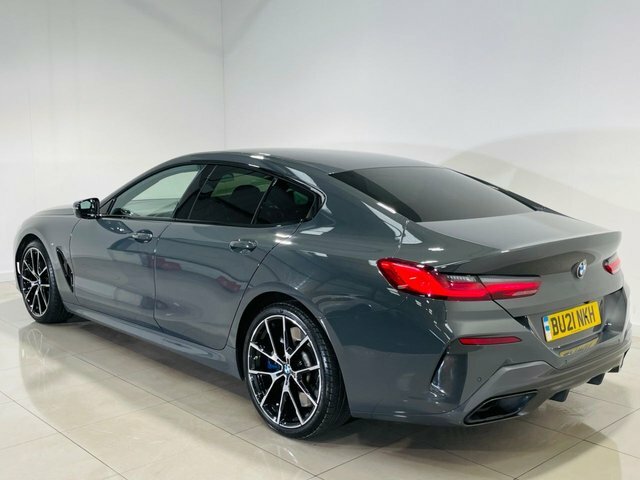 BMW 8 Series Gran Coupe 840I M Sport Saloon BU21NKH Grey #2