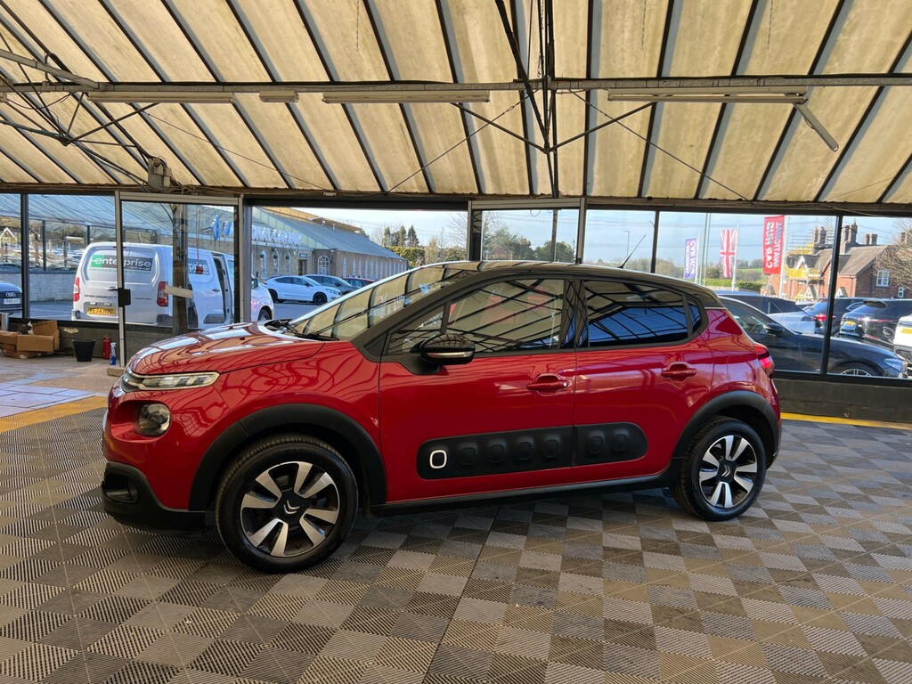 Citroen C3 Hatchback KO69VHD Red #3