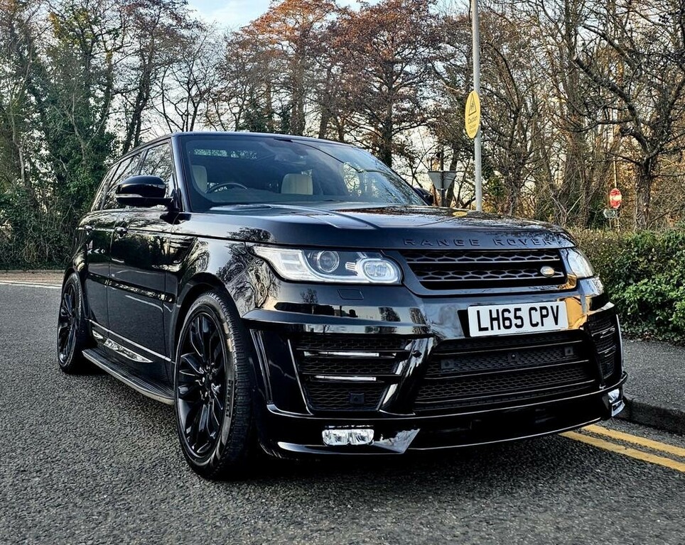 Land Rover Range Rover Sport 3.0 Sd V6 Hse 201565 Black