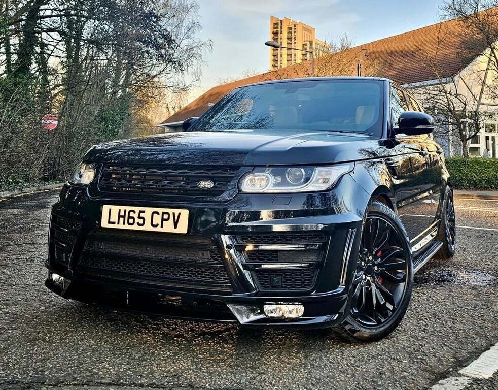 Land Rover Range Rover Sport 3.0 Sd V6 Hse 201565 Black #3