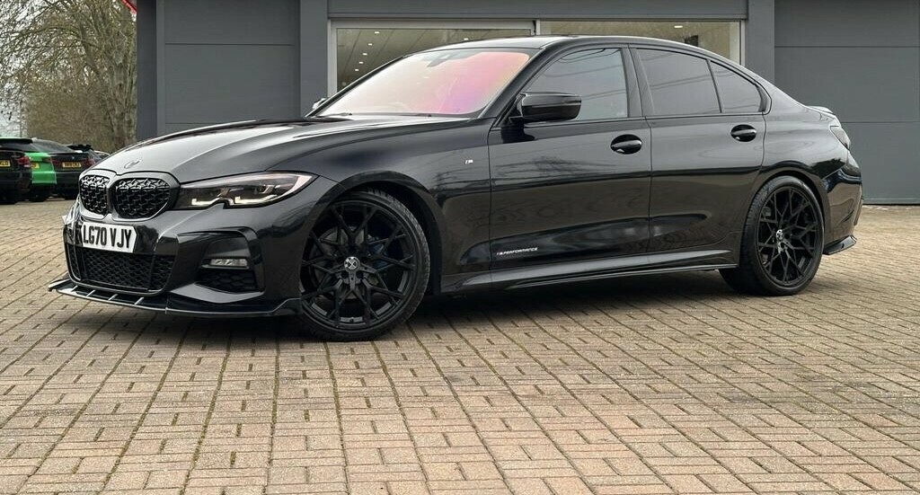 BMW 3 Series 2.0 320I M Sport Saloon 202070 LG70VJY Black #6
