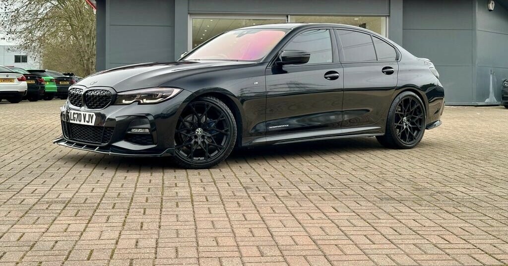 BMW 3 Series 2.0 320I M Sport Saloon 202070 LG70VJY Black #5