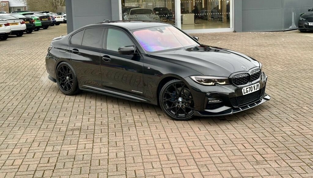 BMW 3 Series 2.0 320I M Sport Saloon 202070 LG70VJY Black #4