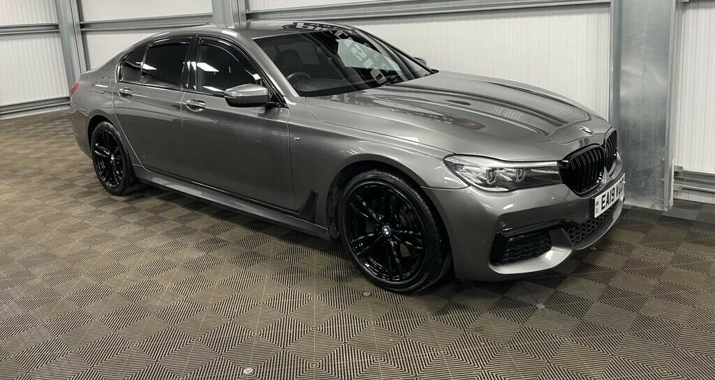 BMW 7 Series 3.0 730D M Sport Saloon 201919 EA19VDD Grey #2