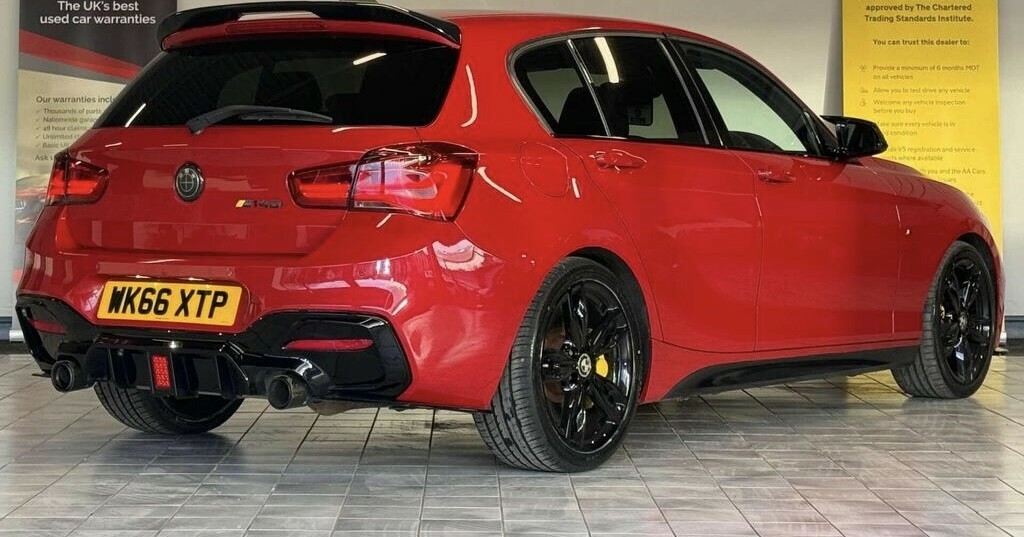 BMW 1 Series 3.0 M140i 5-Door 201666 WK66XTP Red #4