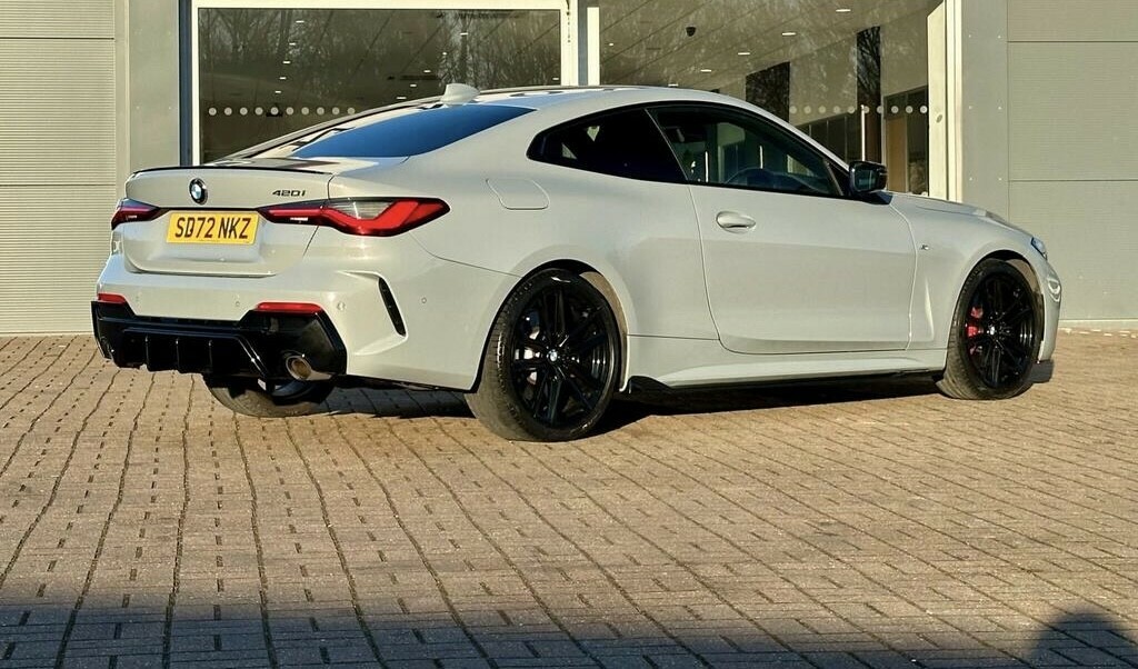 BMW 4 Series Gran Coupe 2.0 420I M Sport Coupe 202272 SD72NKZ Grey #2
