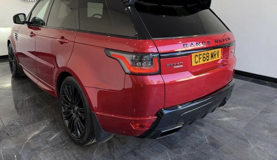 Land Rover Range Rover Sport 3.0 Sd V6 Hse Dynamic 201868 CF68MRV Red #4