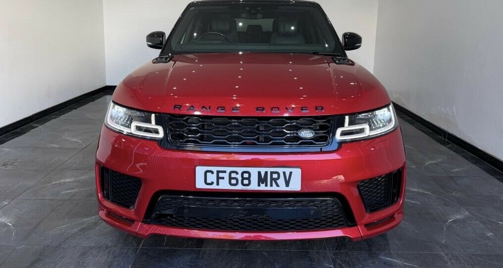 Land Rover Range Rover Sport 3.0 Sd V6 Hse Dynamic 201868 CF68MRV Red #2